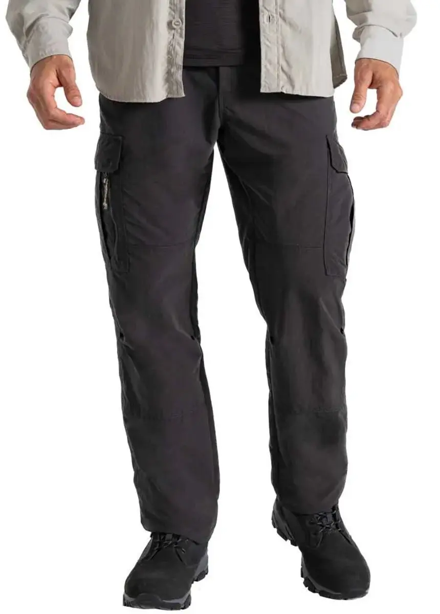 Craghoppers Nosilife Ii Cargo Broek Zwart 46 / Regular Man