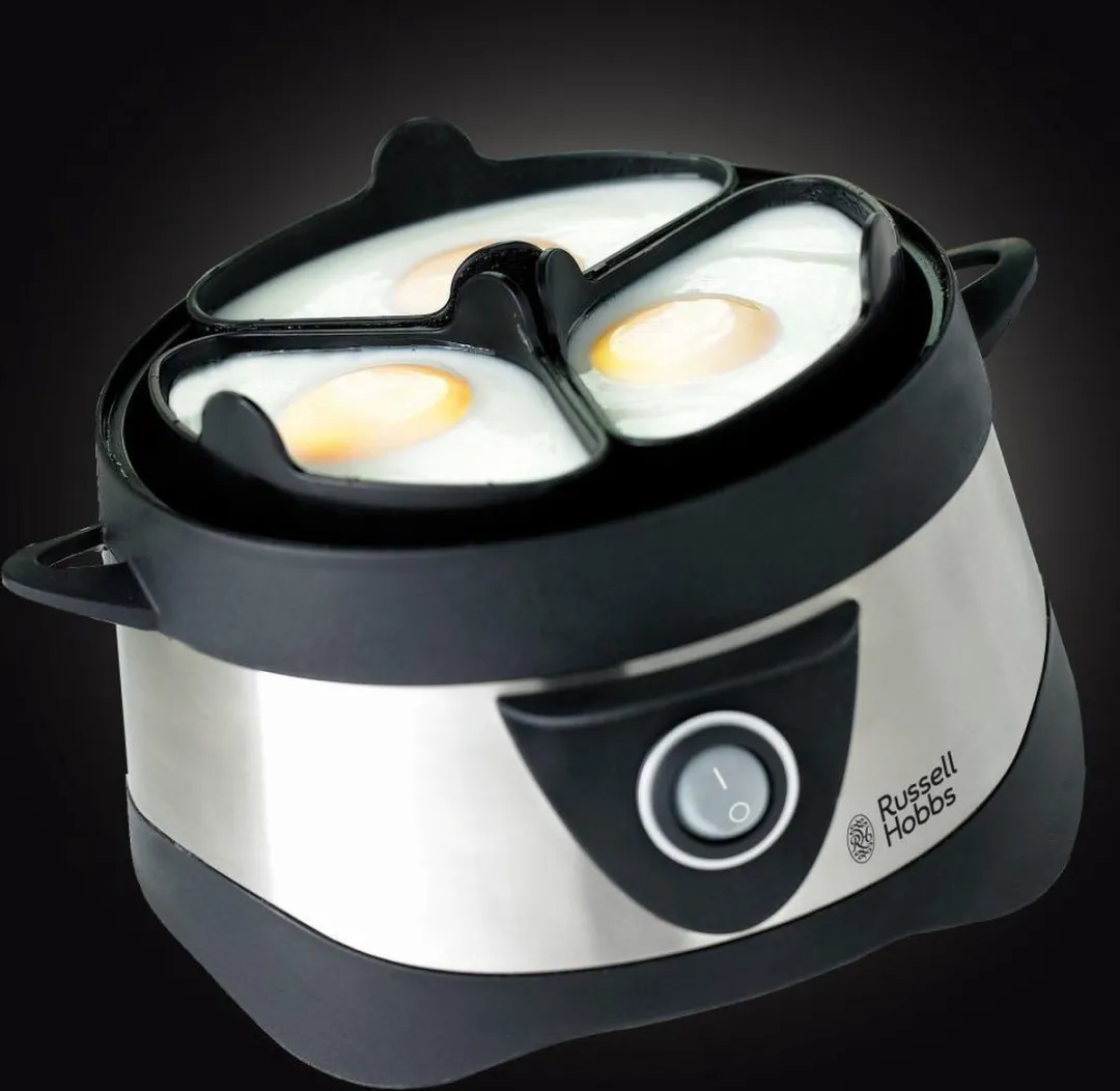 Russell Hobbs Eierkoker Stylo 14048-56 - 7 Eieren - Grijs/Zwart