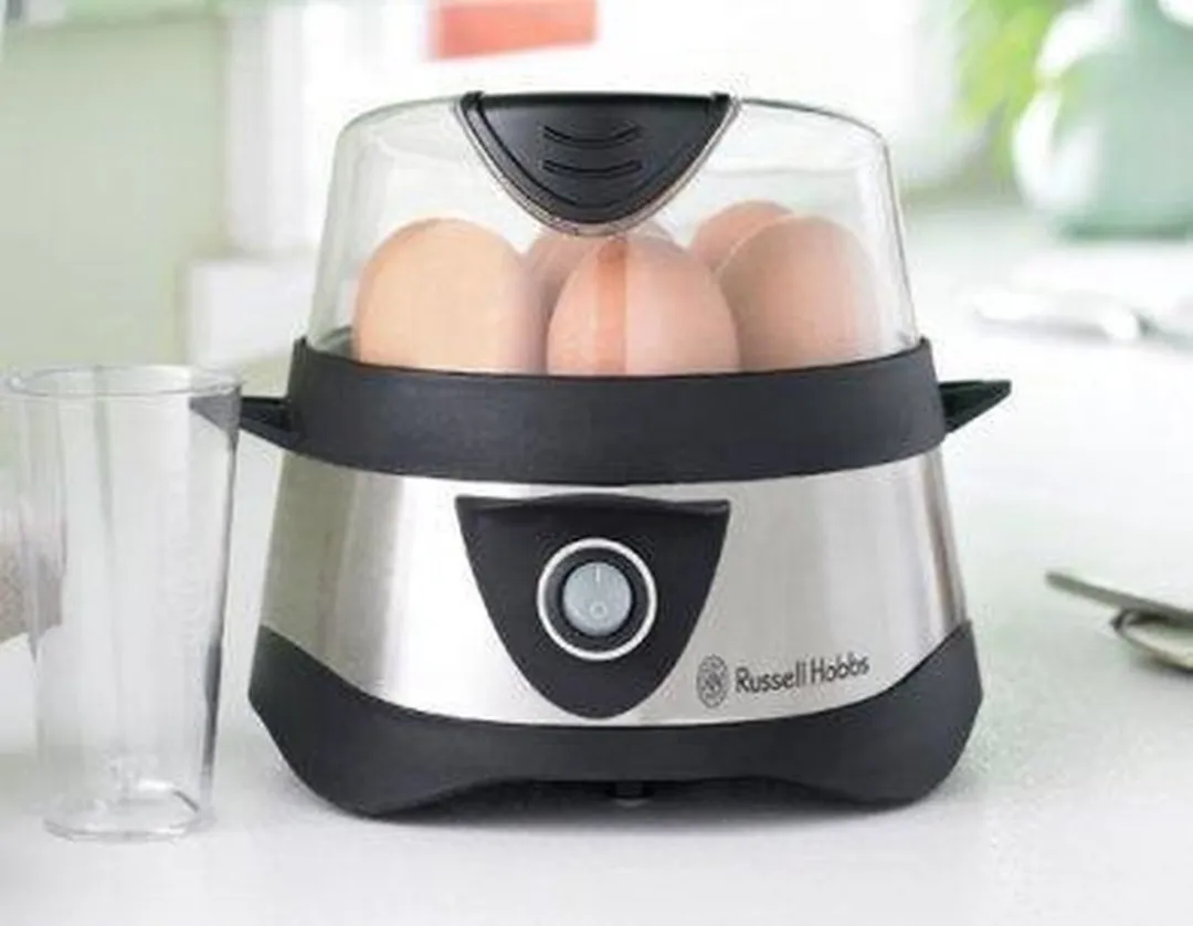 Russell Hobbs Eierkoker Stylo 14048-56 - 7 Eieren - Grijs/Zwart - afbeelding 6 van 6