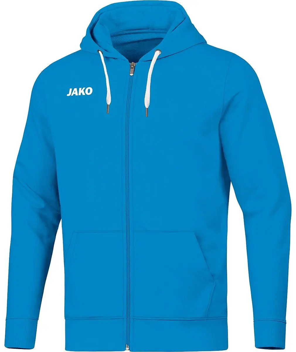 JAKO Base Jas met Kap Kinderen - Lichtblauw - 152