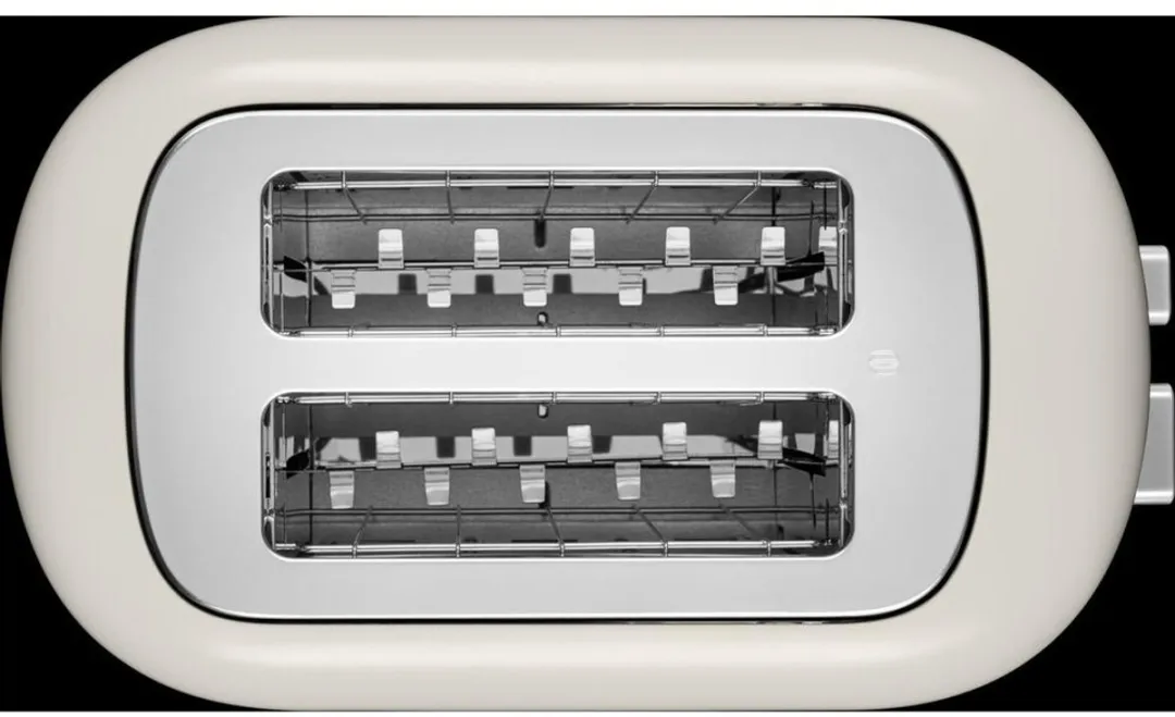 KitchenAid 5KMT2109EPL Broodrooster 2 Sleuven - 1100W - Porcelein Wit