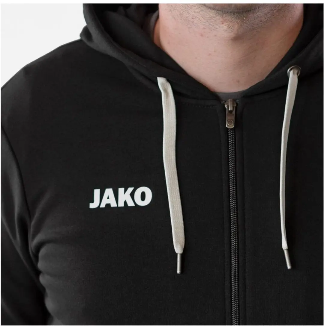 JAKO Base Jas met Kap - Zwart - 3XL - afbeelding 3 van 3