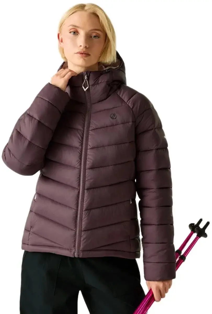 Dare 2b Torrek Baffle Donsjack Dames - Huckleberry - afbeelding 5 van 5
