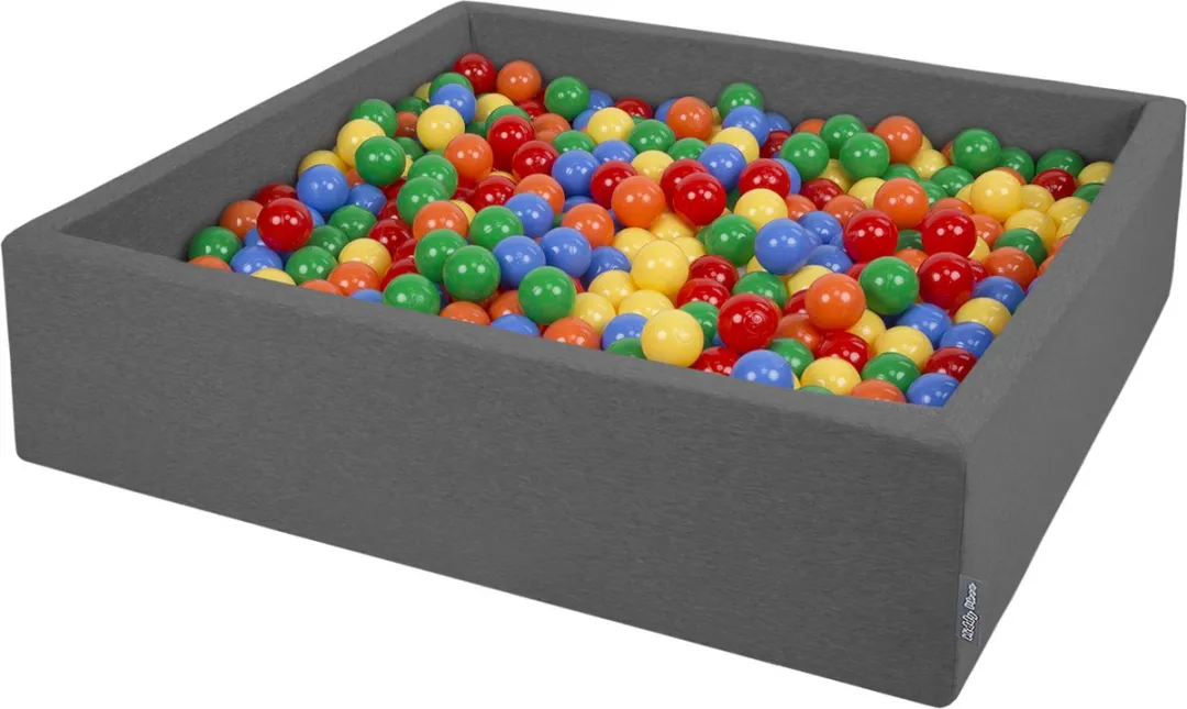 KiddyMoon Ballenbad 600 Ballen 120x30cm