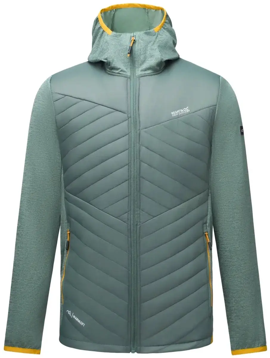 Regatta Anderson Marl Hybrid Jas Groen XL Man