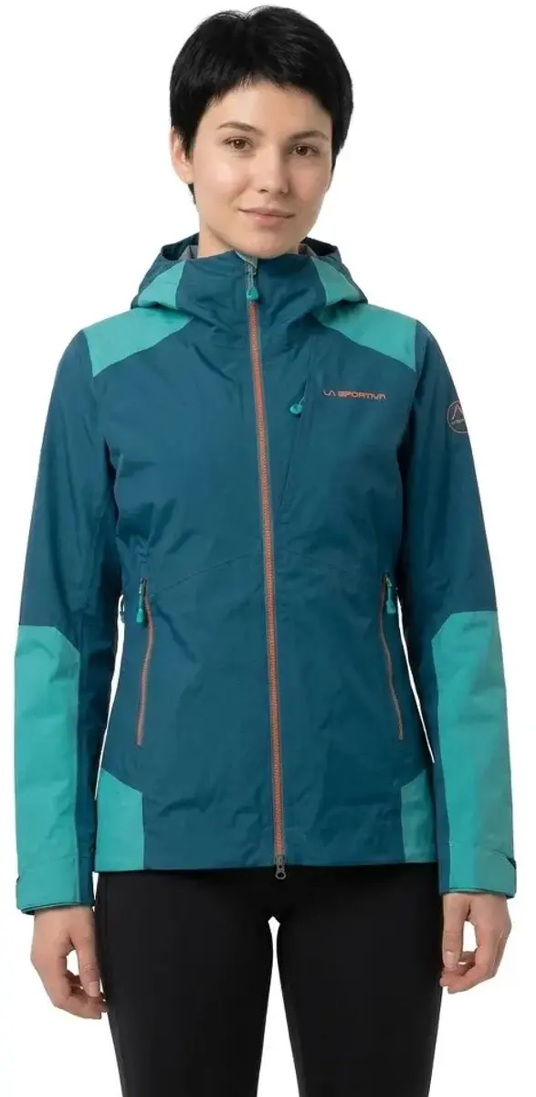 La Sportiva Crossridge Evo Softshelljack Blauw M Vrouw