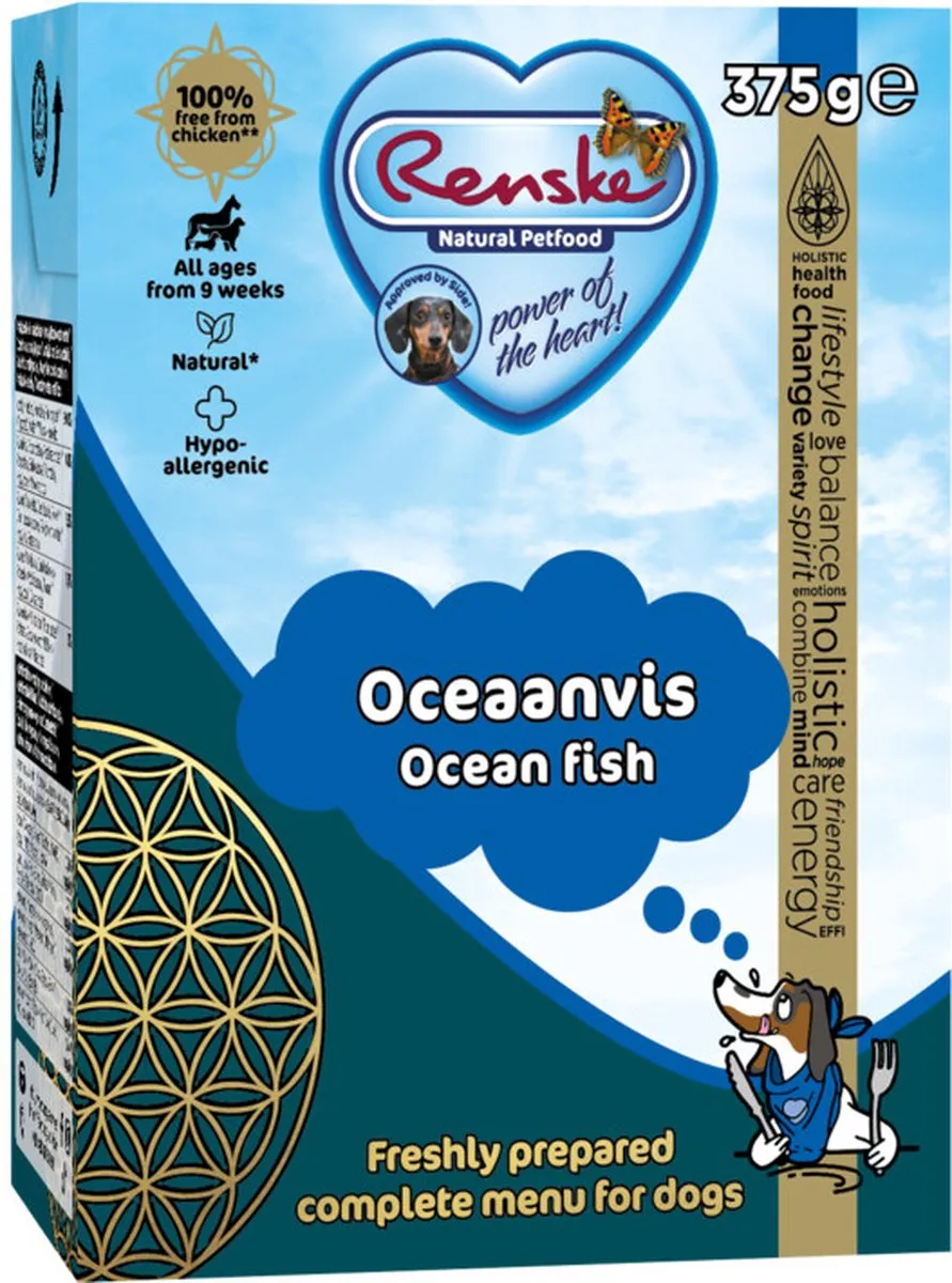 Renske Vers Tetra Oceaanvis 375g - 12 Stuks