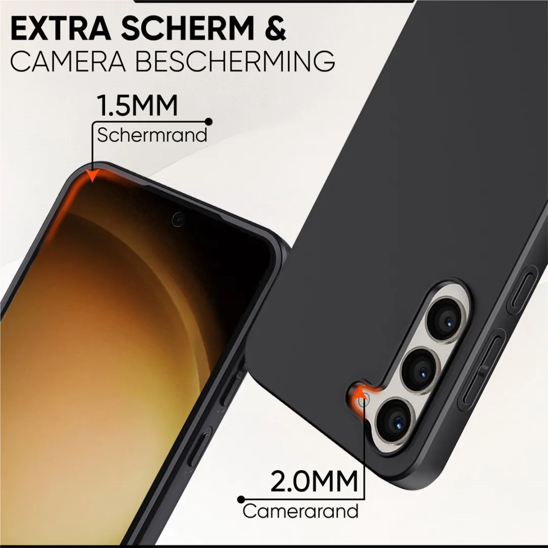 NUVEX Hoesje Samsung Galaxy S23 - Zwart - MPN 8721082980678