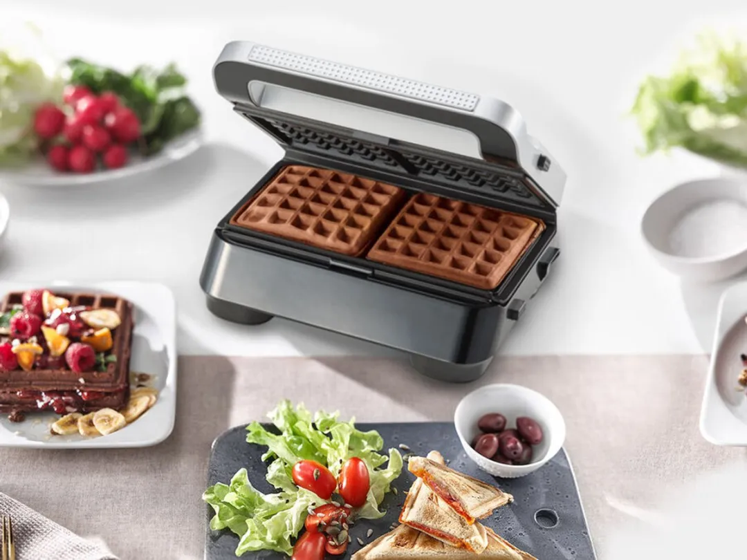 Braun SnackMaker 5 SM5005 Sandwichmaker 800W - Roestvrij staal/Zwart