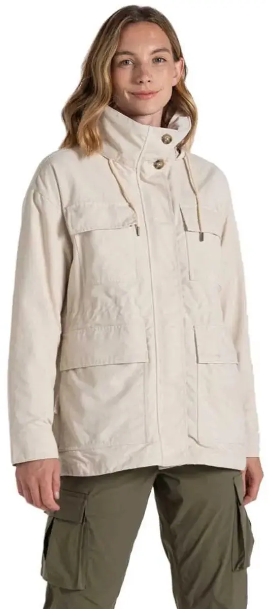 Craghoppers Nosilife Adventure Jas Beige 38 Vrouw