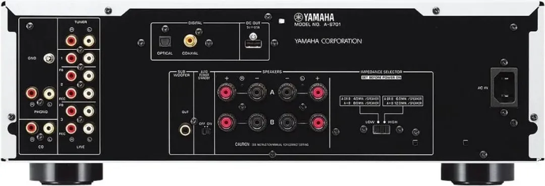 Yamaha A-S701 Versterker - 320W - Zwart