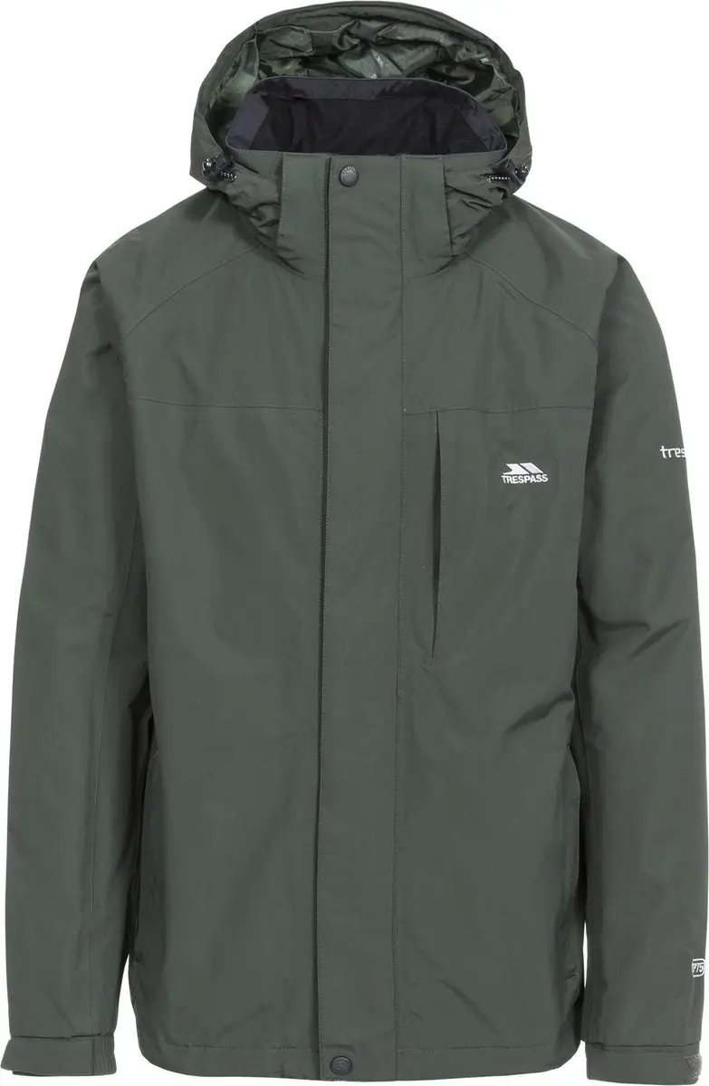 Trespass regenjas Edwards II - Herenjas TP75 Olive