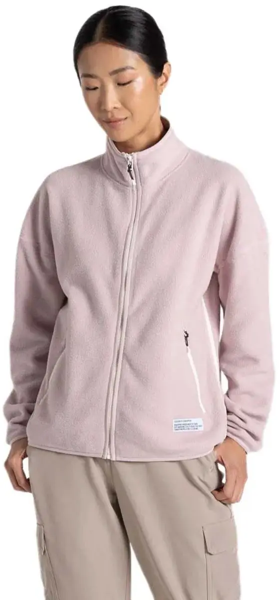 Craghoppers Co2 Renu Fleece Met Volledige Rits Roze 38 Vrouw