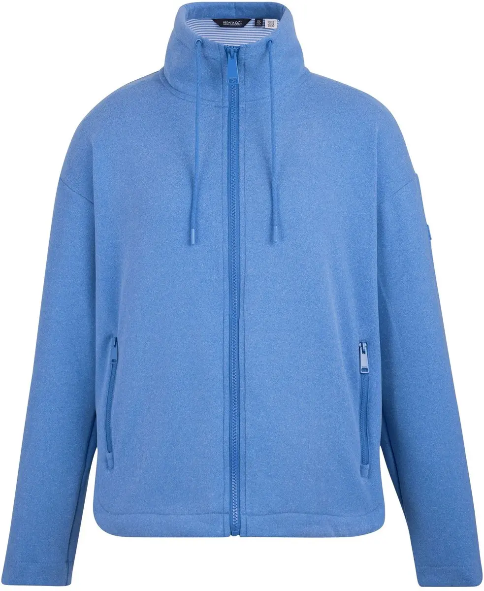 Dames Ashlynn gebreide fleece met volledige ritssluiting