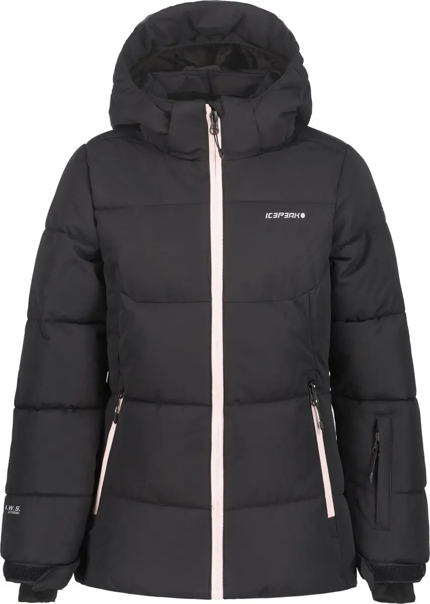 ICEPEAK LORIS JR Meisjes Outdoorjas - Zwart - Maat 152