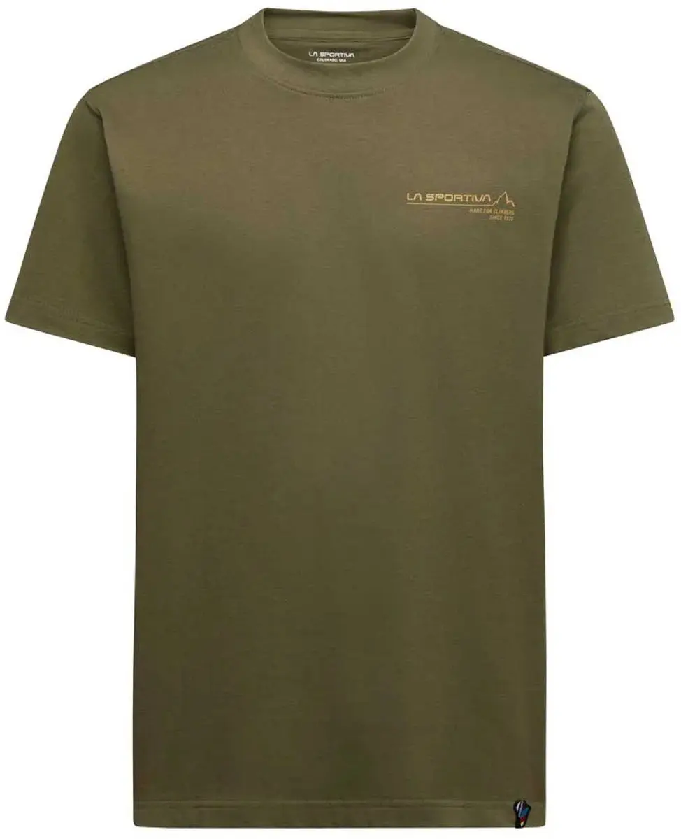 La Sportiva Since 1928 T-shirt Met Korte Mouwen Groen L Man
