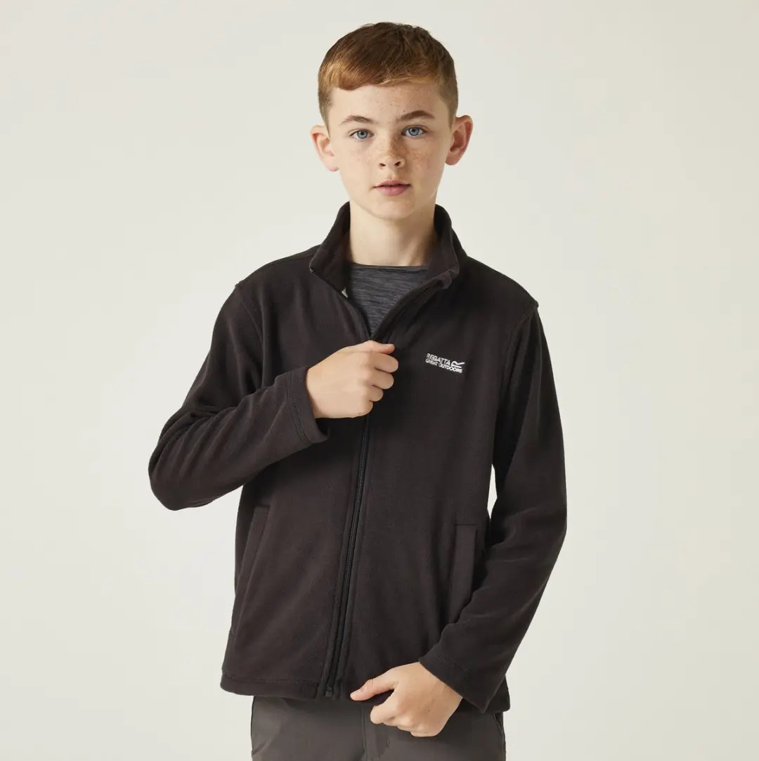 Kids King II Fleece met volledige rits