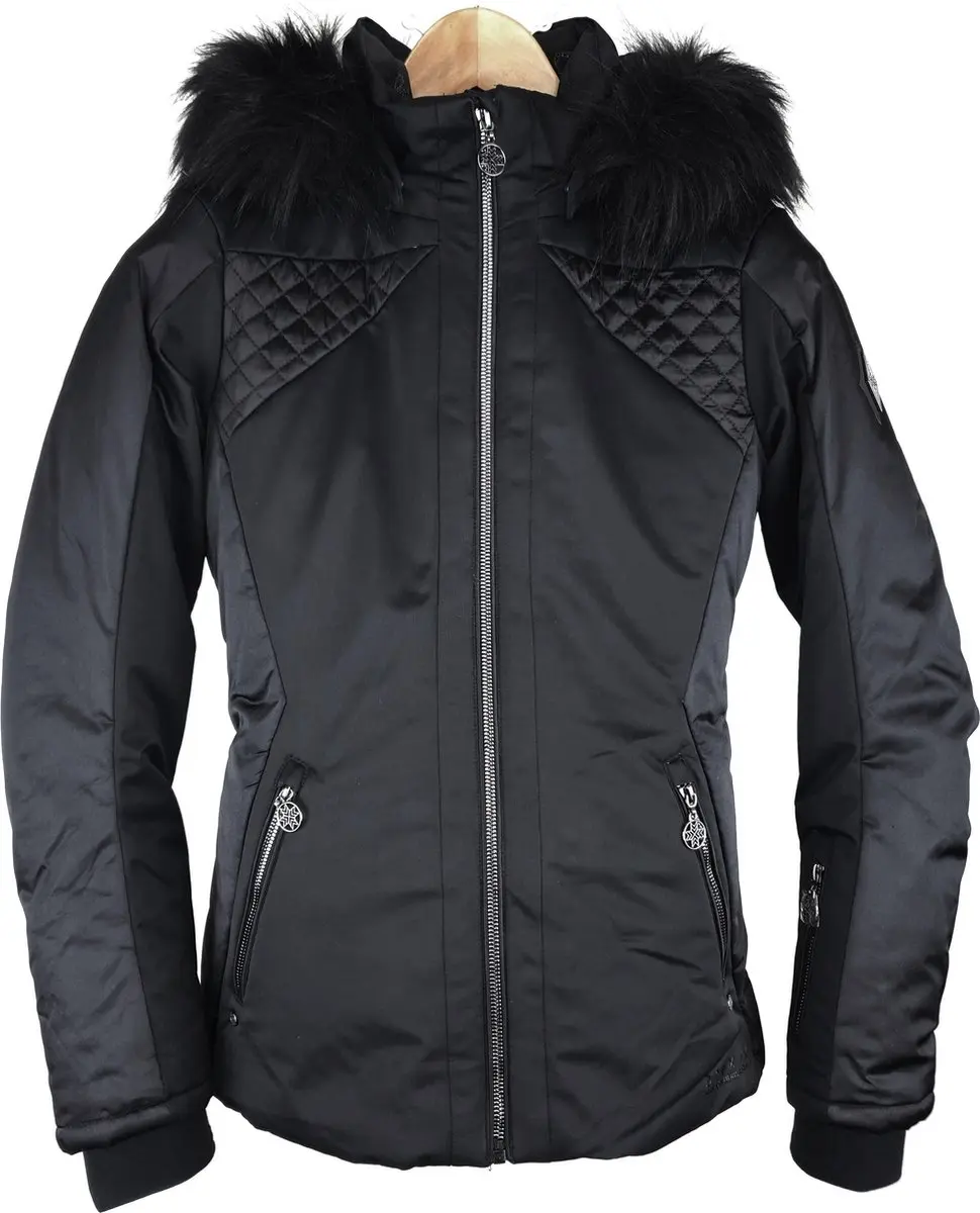 Dare2B Dames Ascendency Jas Black Maat XS/34