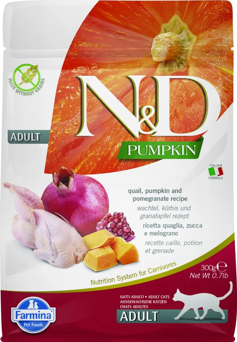Farmina N&D Pumpkin Kwartel Kattenvoer 300g