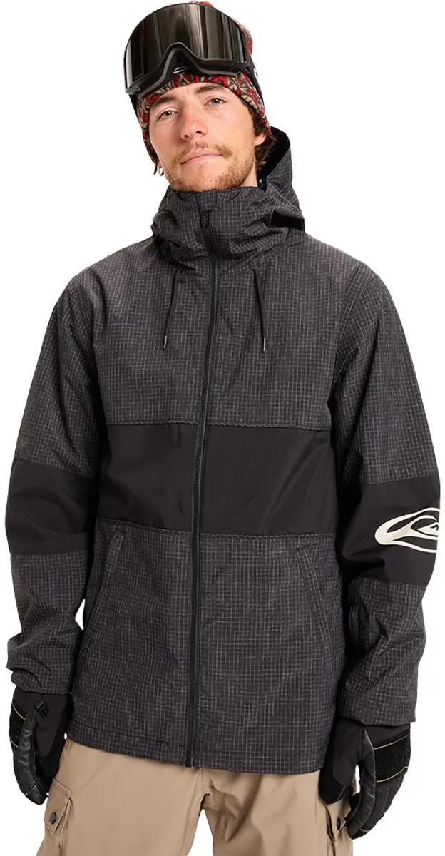 Quiksilver High In The Hood Jas Zwart L Man
