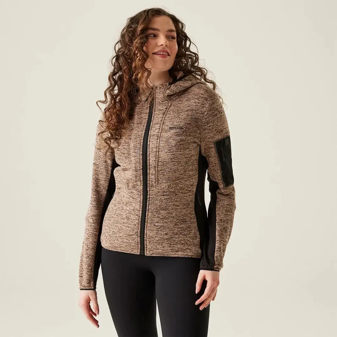 Regatta Kemilia Fleece Met Volledige Rits Bruin 44 Vrouw