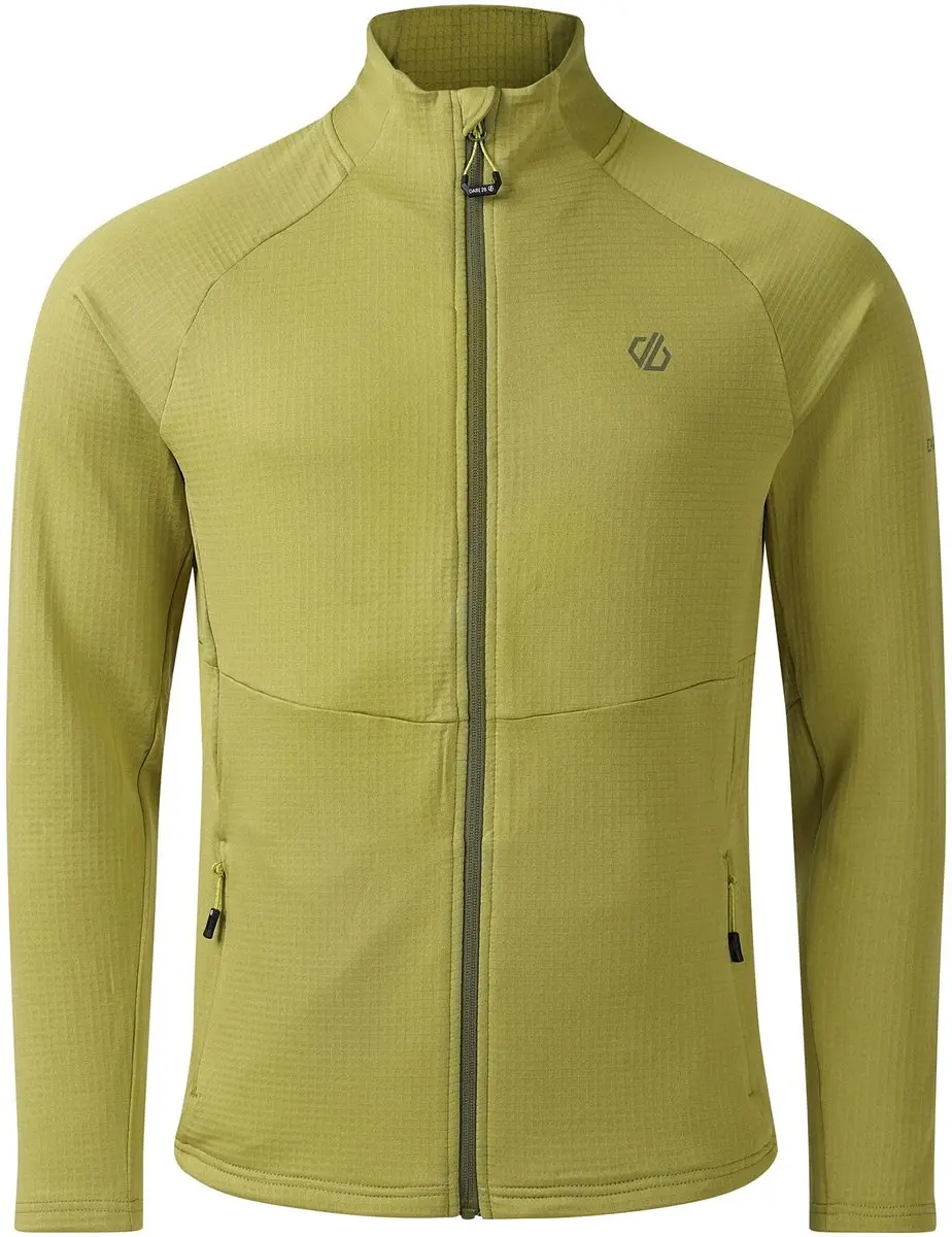 Dare2B Heren Apex Full Zip Stretch Midlayer