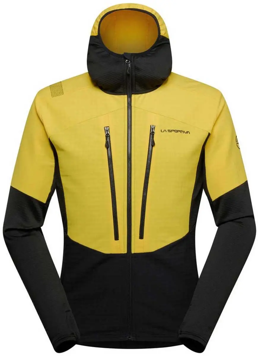 La Sportiva Session Tech Jas Geel,Zwart S Man