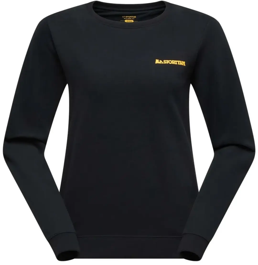 La Sportiva Climbing On The Moon Sweatshirt Zwart M Vrouw