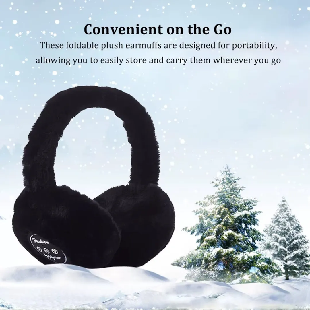 RedParrot Bluetooth Oorwarmers Headset - Zwart