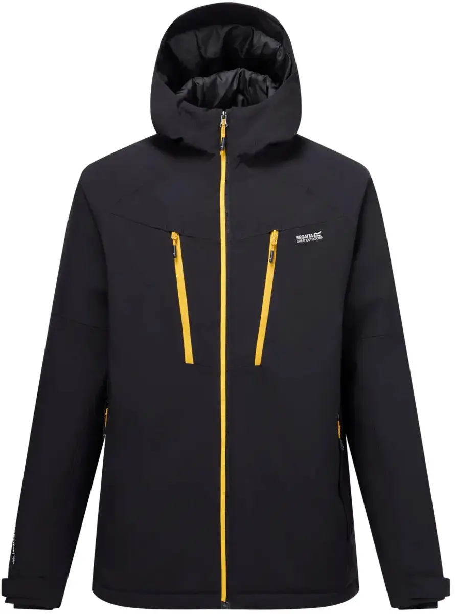 Regatta Highton Stretch Padded Jas Zwart L Man