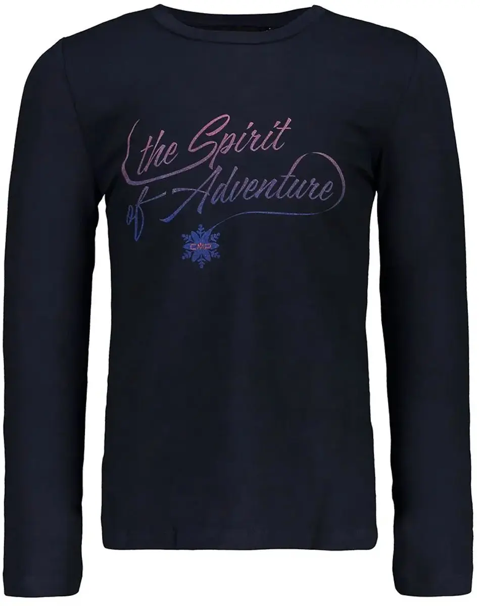 Cmp 39u3175 T-shirt Met Lange Mouwen Blauw 5 Years Kinderen
