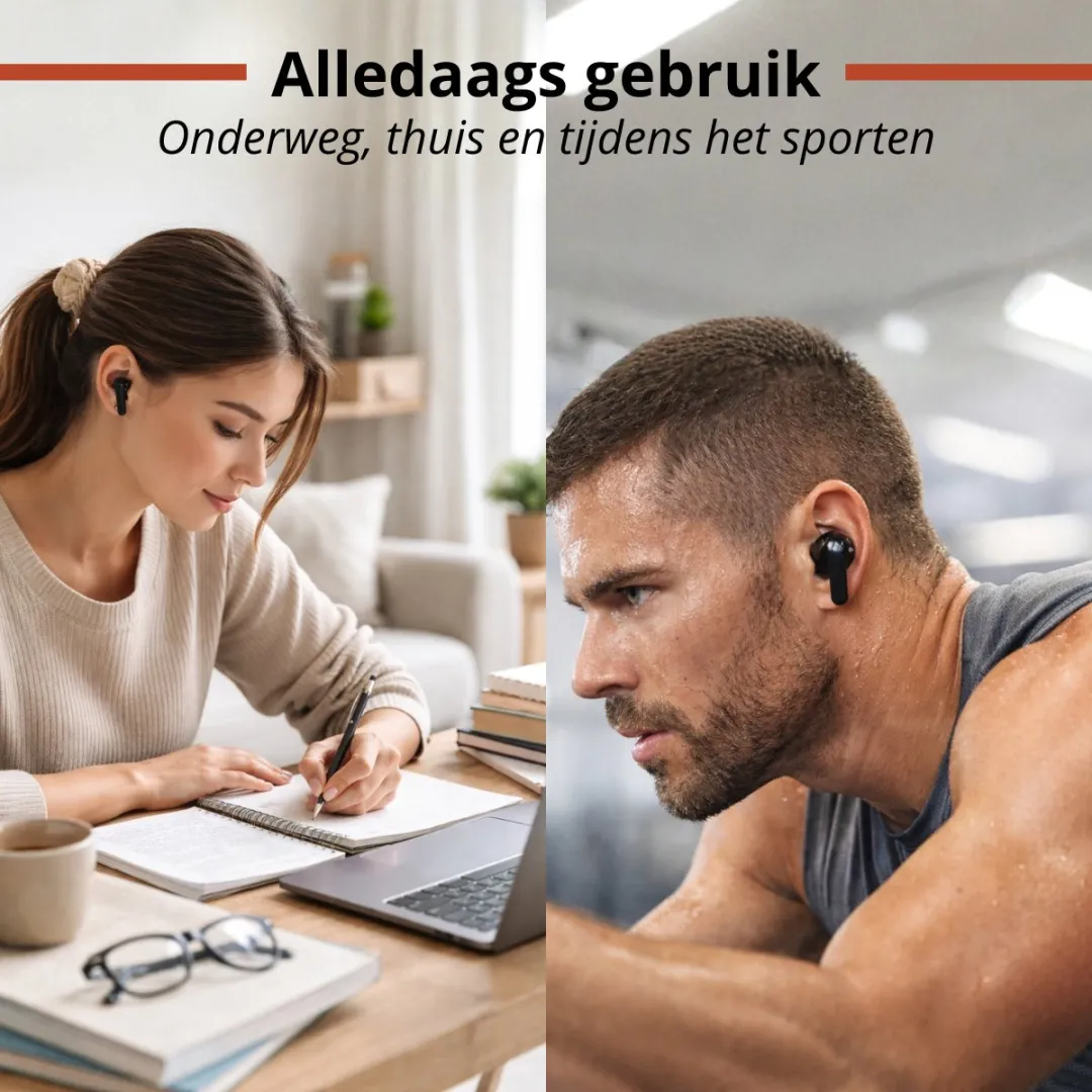 Grundig MEGREL5690/0020 Draadloze Oordopjes - ANC - Zwart