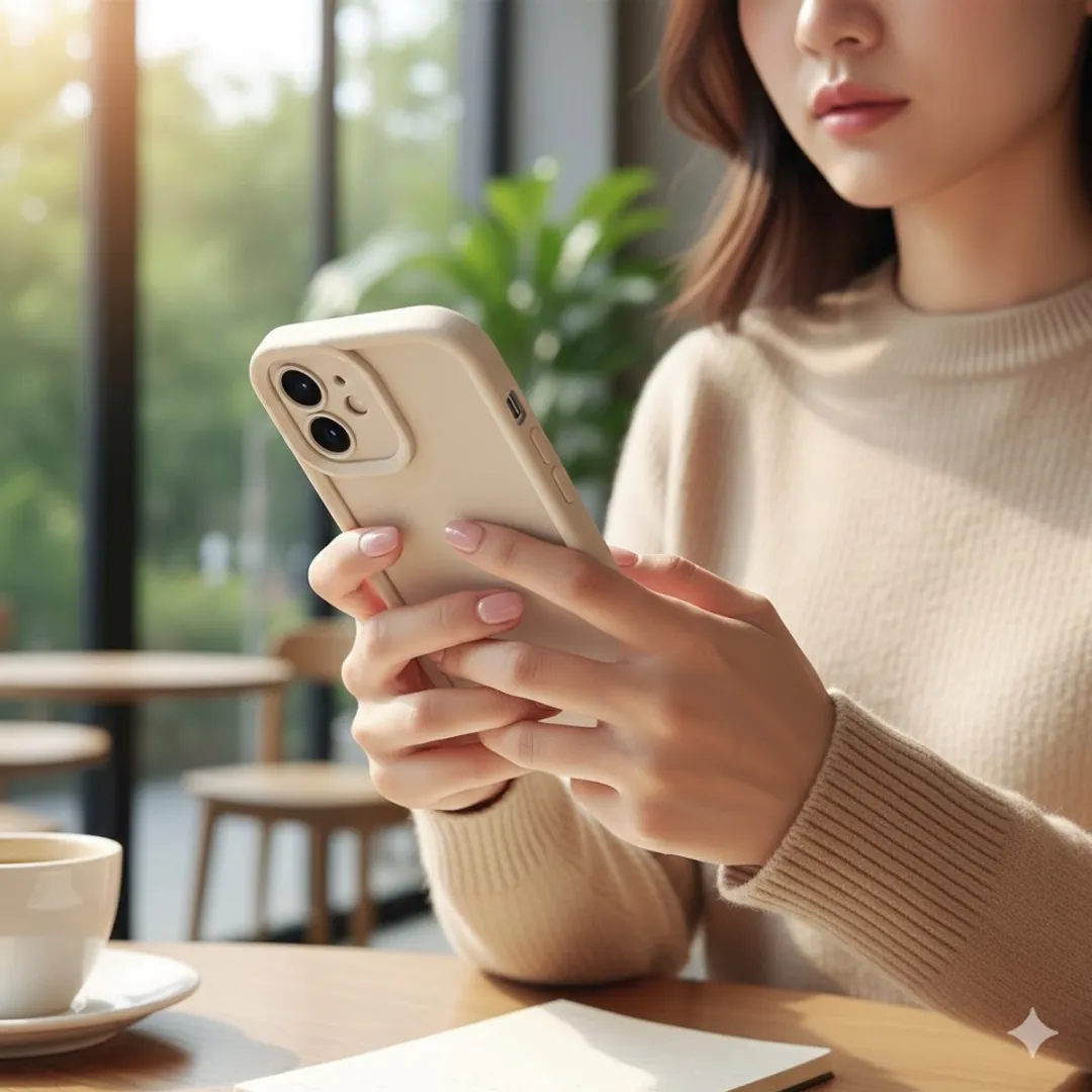 NUVEX iPhone 12 Pro Hoesje 3-delig - Zwart/Beige/Bruin
