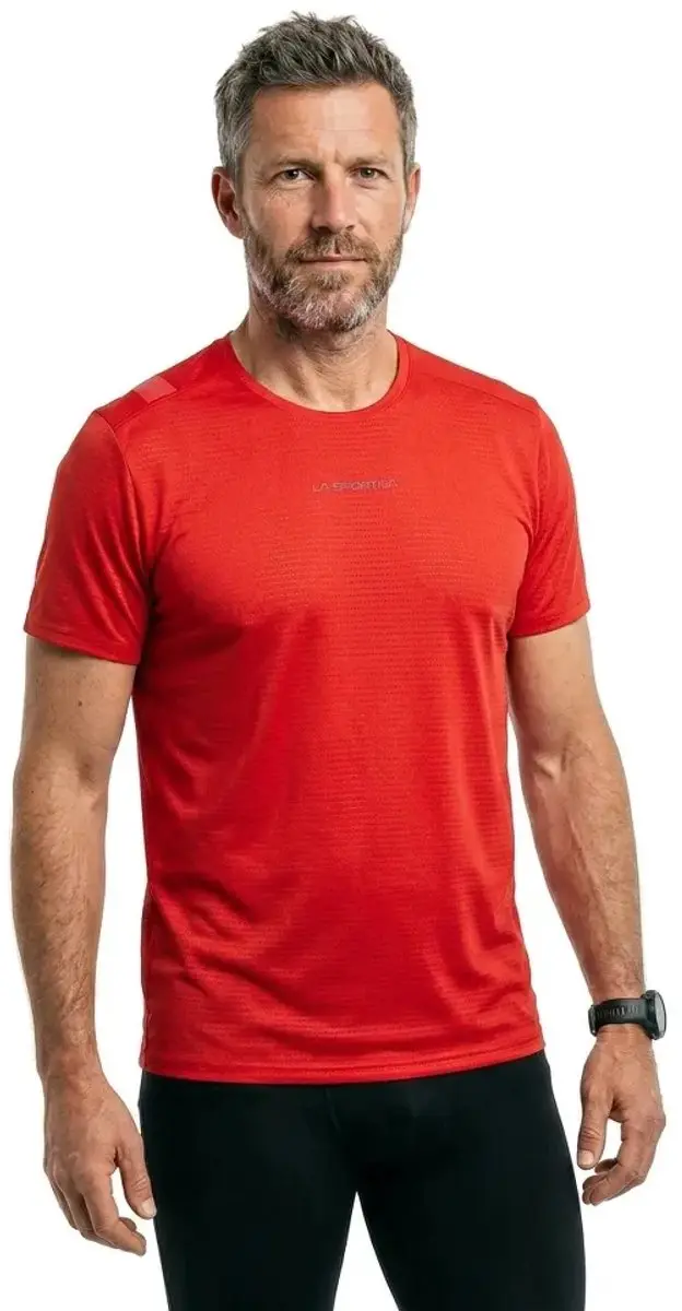 La Sportiva Pure T-shirt Met Korte Mouwen Rood L Man