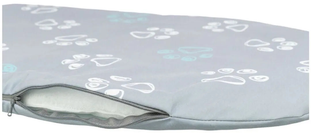 Trixie Hondenkussen Jimmy Cotton Oval Lichtgrijs 44x31cm