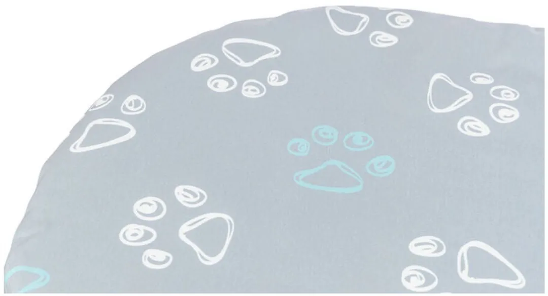 Trixie Hondenkussen Jimmy Cotton Oval Lichtgrijs 44x31cm