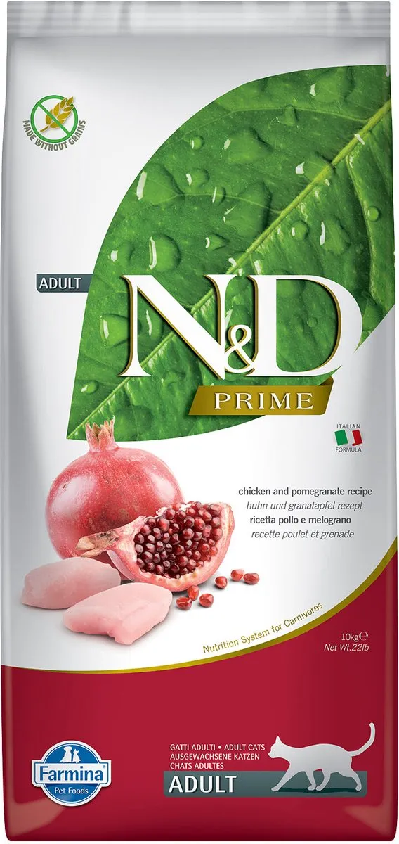 Farmina N&D Prime Adult Chicken Kattenvoer 10kg