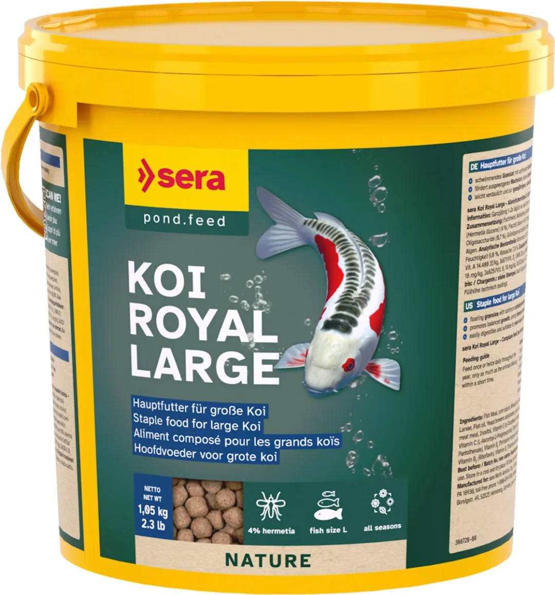 Sera Koi Royal Large 3.800ml - 1050g