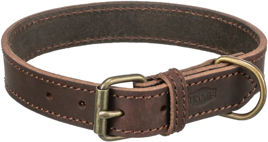 Trixie Halsband Rustic Vetleer