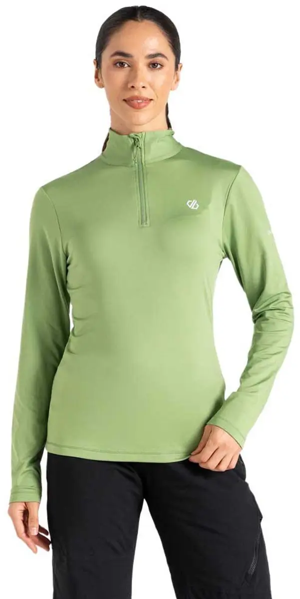 Dare2b Lowline Ii Stretch T-shirt Met Lange Mouwen Groen 60 Vrouw
