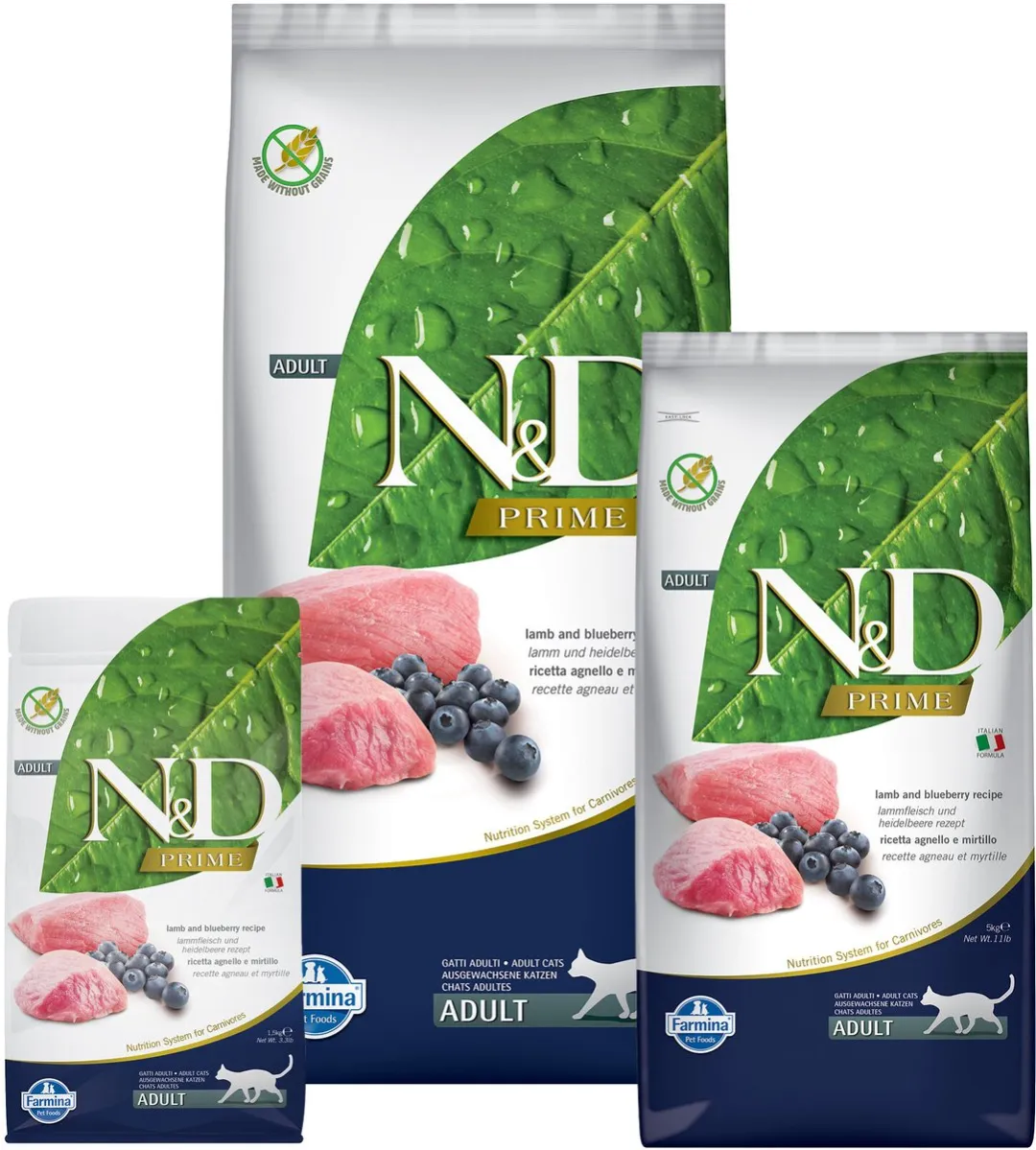 Farmina N&D Prime Adult Lam - 1,5 kg