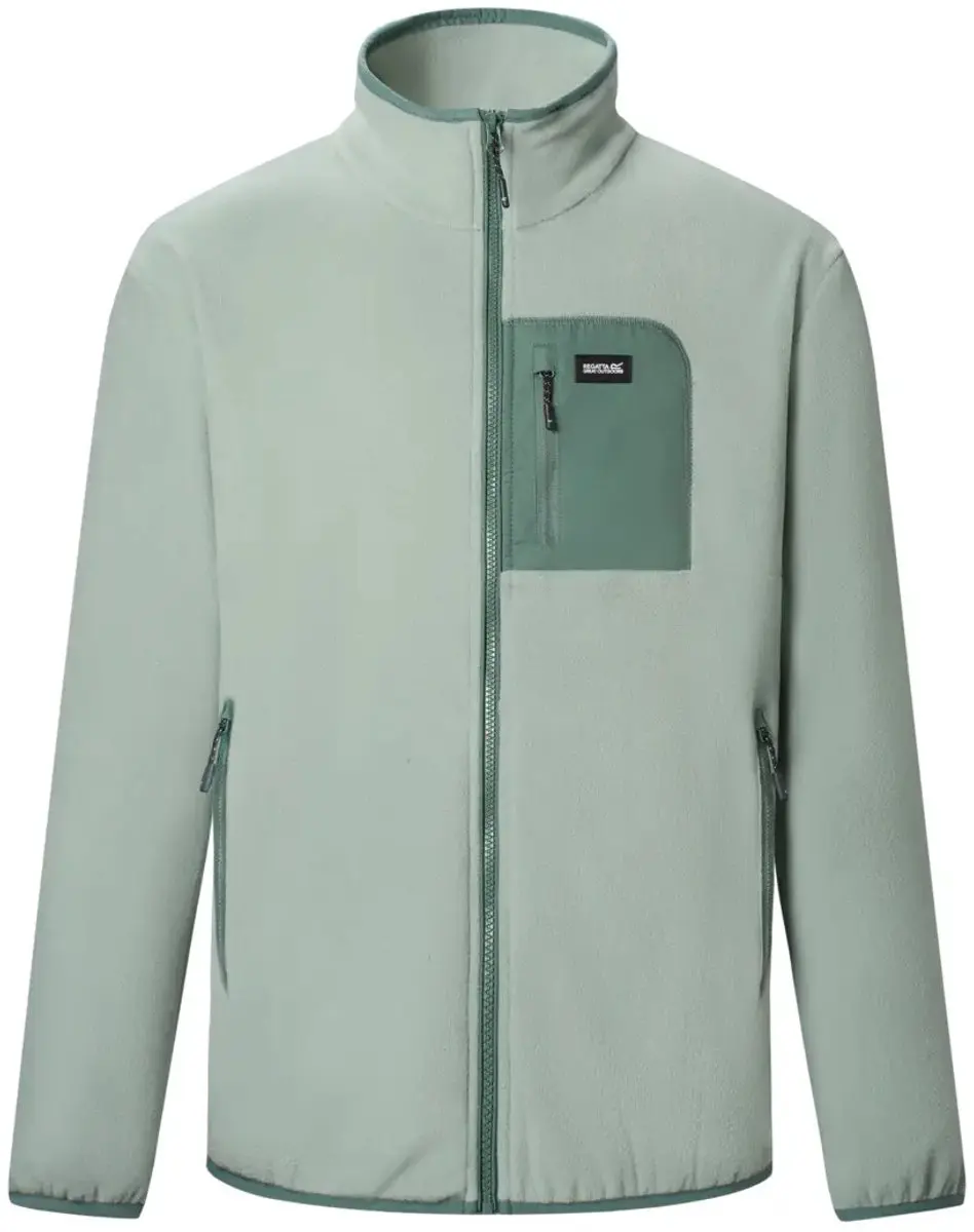 Regatta Frankie Fleece Met Volledige Rits Groen M Man