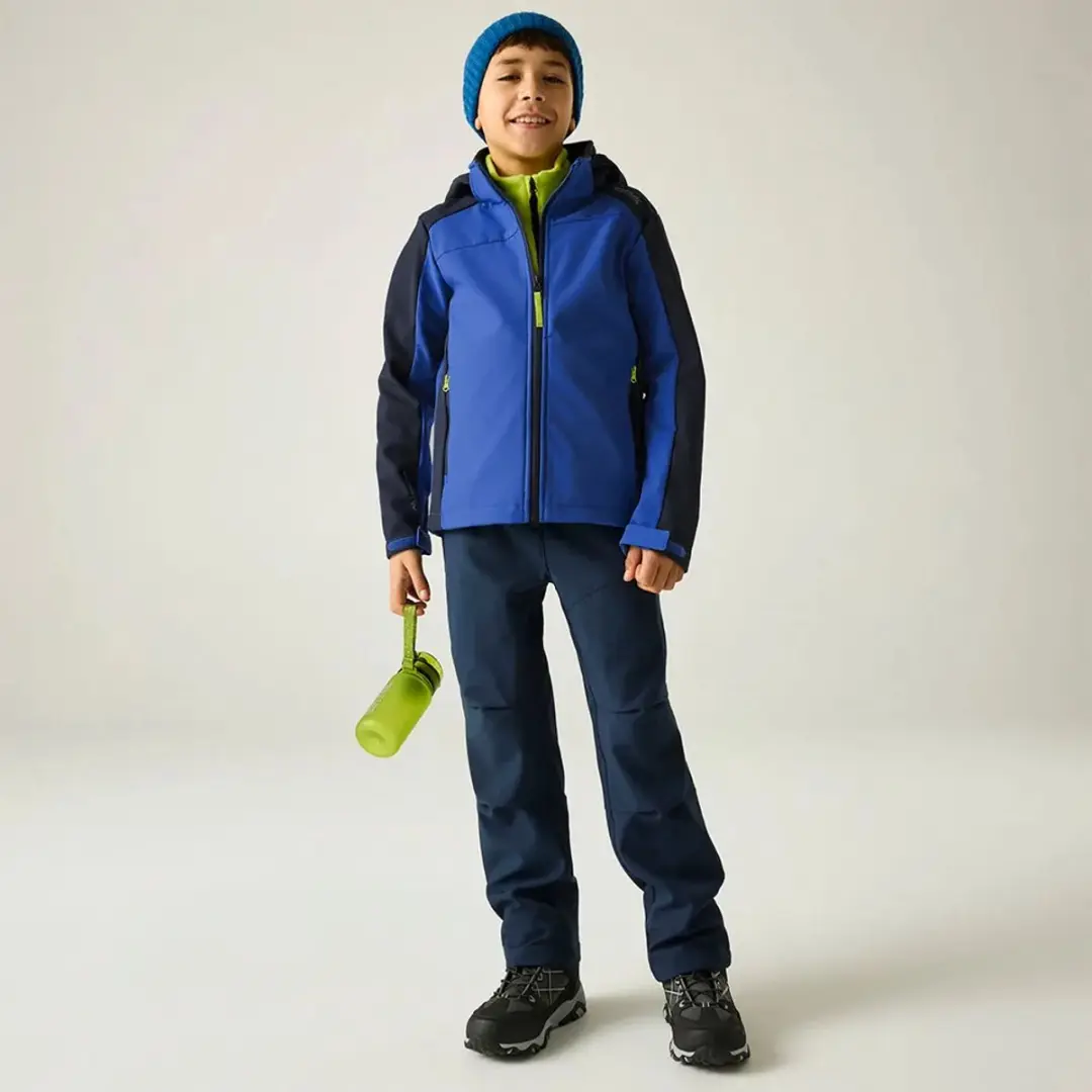 Regatta Haydenbury Softshelljack Blauw 13 Years Kinderen