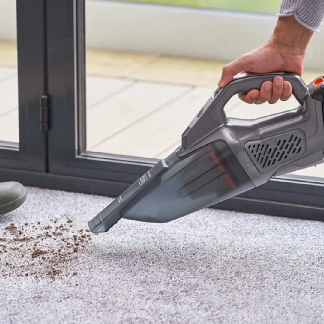 BLACK+DECKER Powerconnect BCHV001C1-QW Kruimeldief - 43 Airwatts - Zwart/Grijs/Oranje