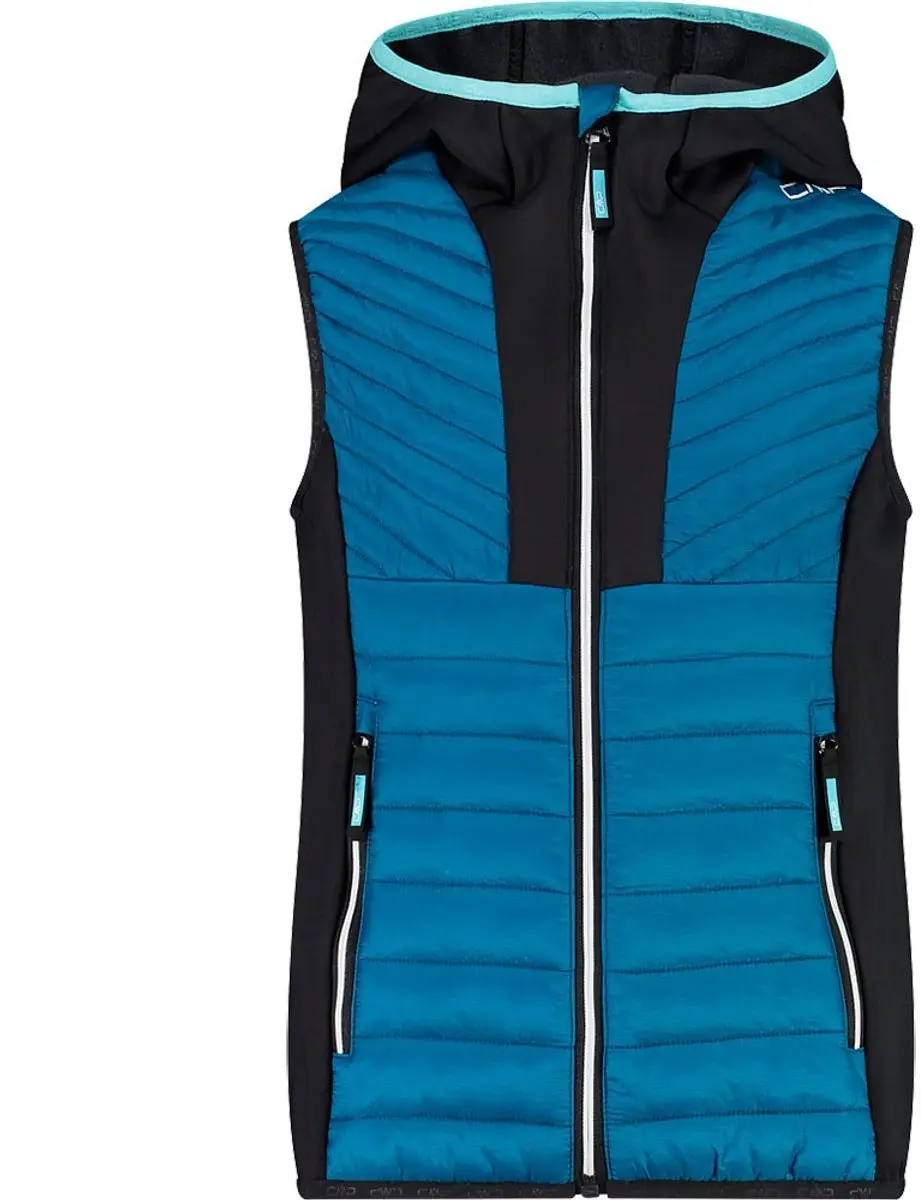 Cmp Hybrid Fix Hood 32z3955 Vest Blauw 14 Years Meisje