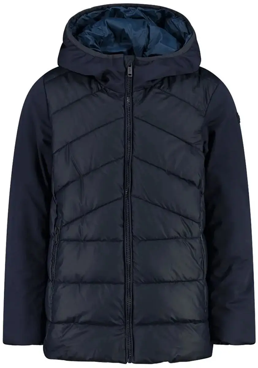 Cmp Long Fix Hood 32k1165 Jas Blauw 14 Years Meisje