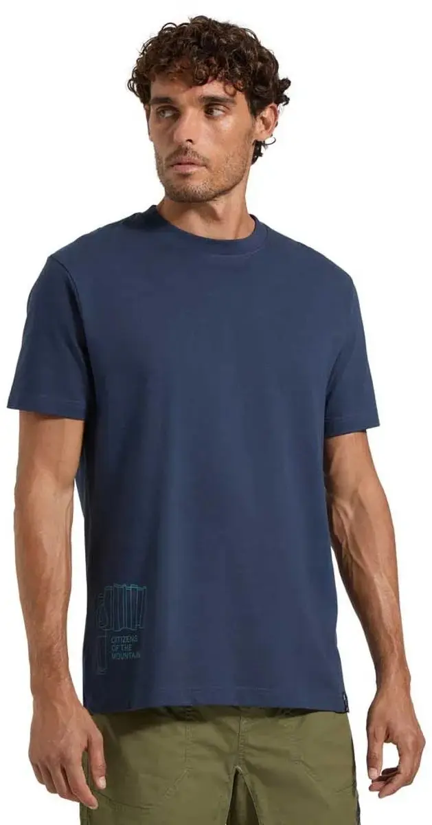 La Sportiva Citizen Of The Mountain T-shirt Met Korte Mouwen Blauw XL Man