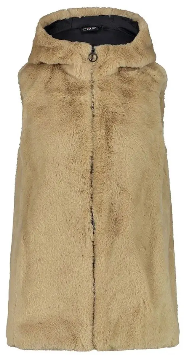 Cmp Fix Hood 32k0326 Vest Beige XS Vrouw