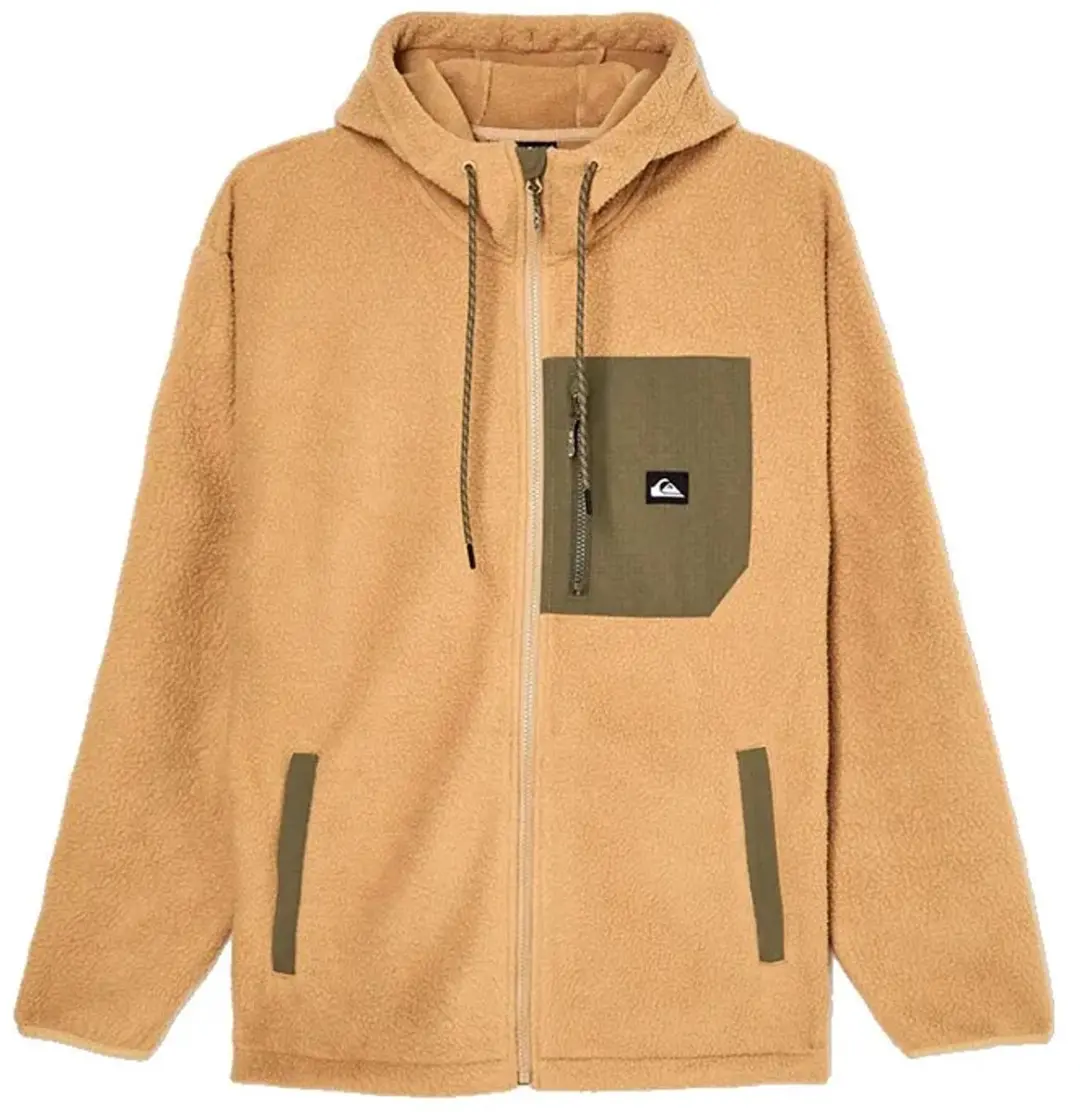 Quiksilver Clean Cost Fleece Bruin 2XL Man - afbeelding 3 van 4