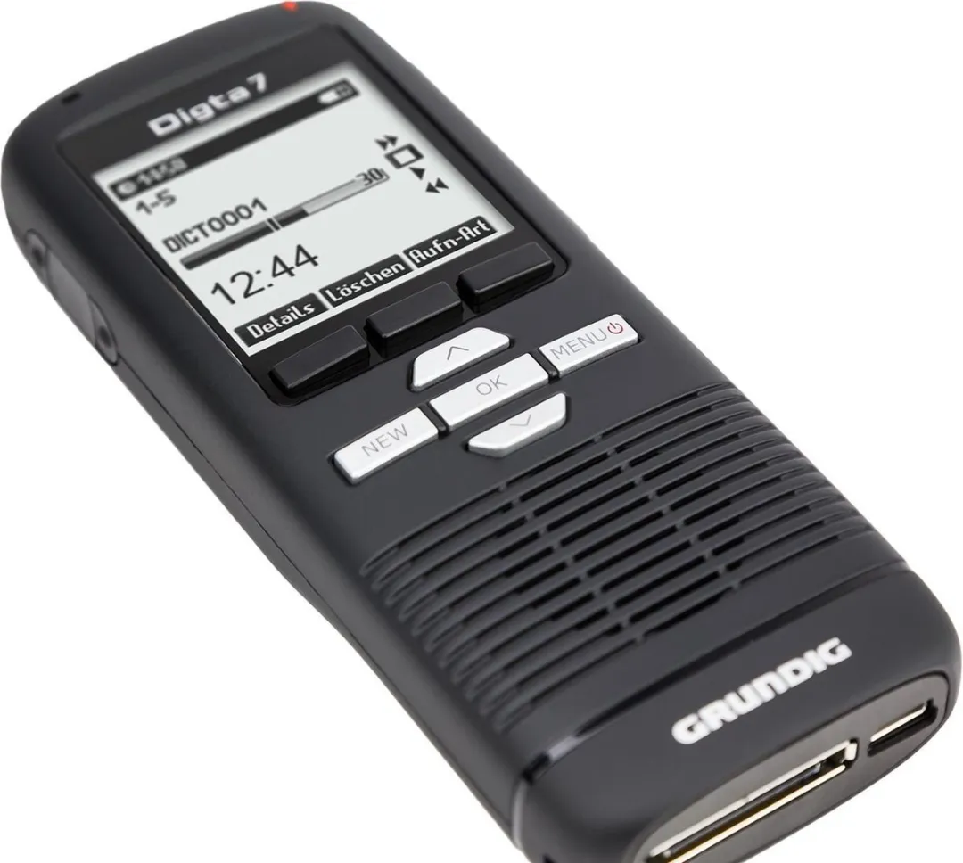 Grundig Digta 7 KDC7020I31 Dictaphone - Zwart - afbeelding 3 van 6